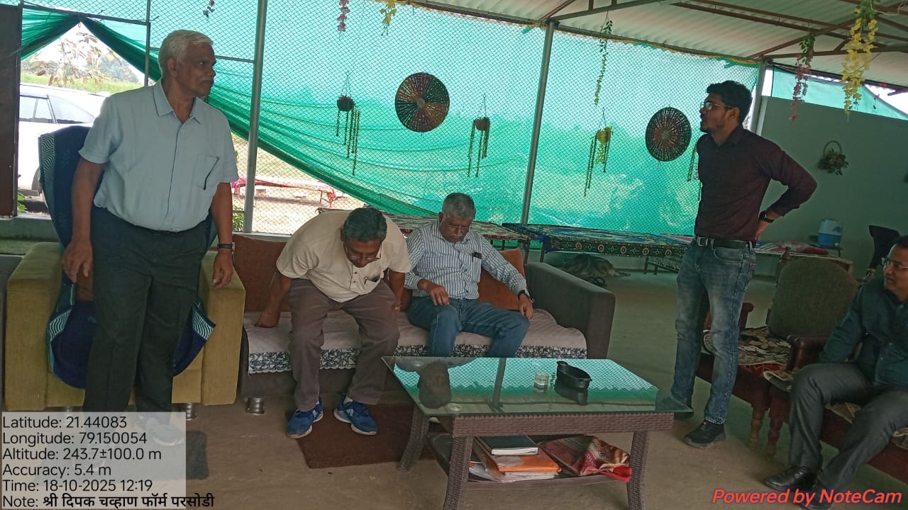 Visit of Hon’ble Dr. Niteen Patil, Vice Chancellor, MAFSU, Nagpur to Cage fish culture units at Pench Reservoir  on 18102025 (20).jpg